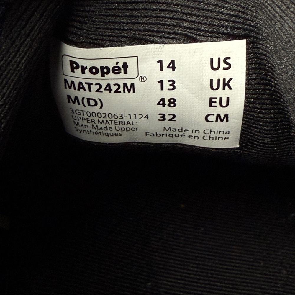 Propet Shoes Men's SZ 14 Sneakers Travel Walker Blue Casual MAT242M (D) Casual - Picture 9 of 11